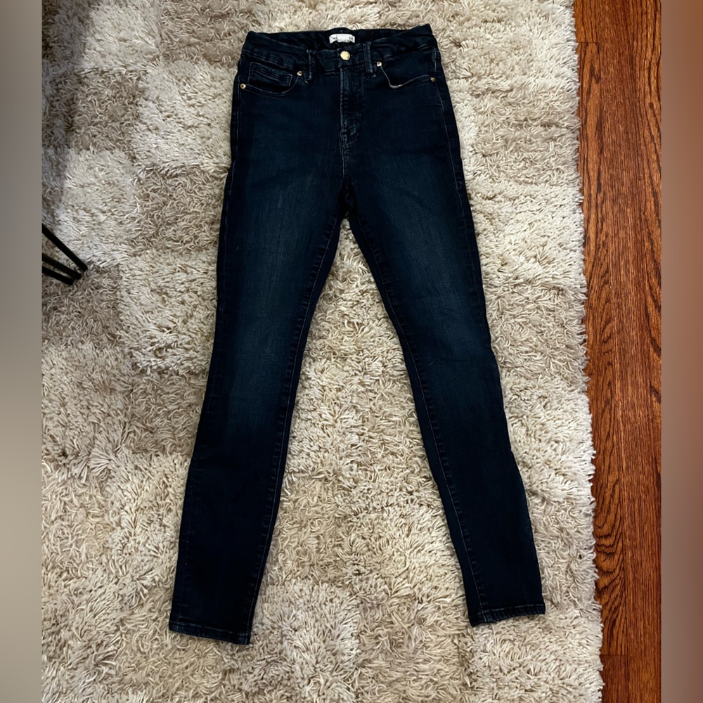 Good American Dark Blue Skinny Jeans